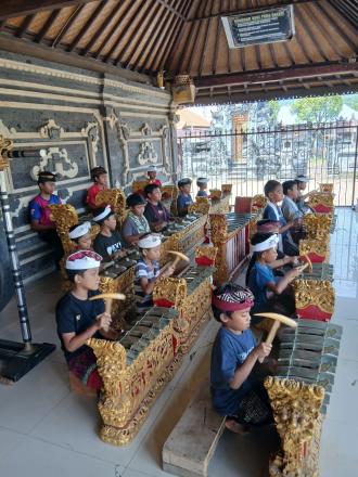 LATIHAN RUTIN SEKAA GONG BANDA SAWITRA